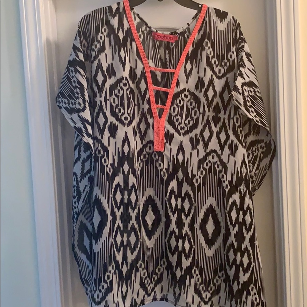 Boohoo pool cover up!